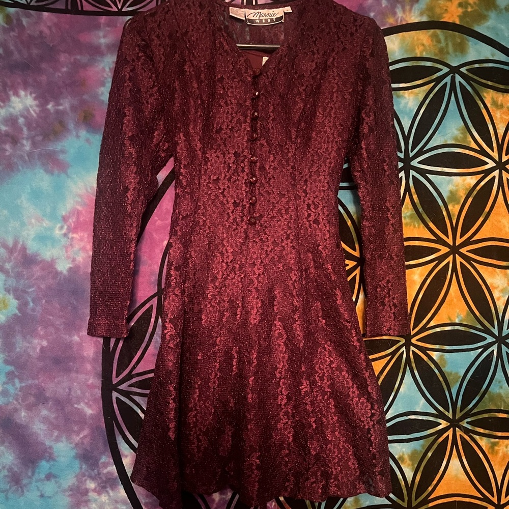 90s Marni West Lace Dress